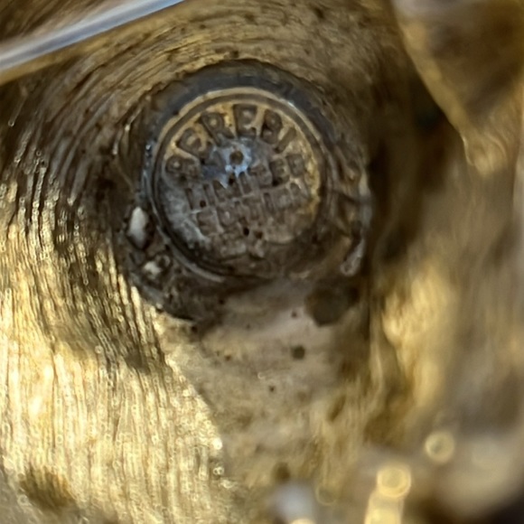 Vintage Edgar Berbi Ltd Ed Black Elephant Brooch. - Picture 5 of 6